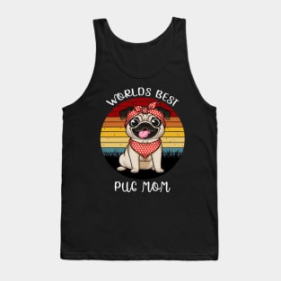 World's Best Pug Mom: Paw-some Love and Devotion Tank Top